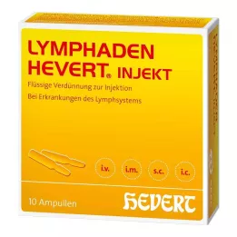LYMPHADEN HEVERT ampollas inyectables, 10 uds
