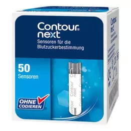 CONTOUR Tiras de prueba Next Sensors, 50 uds