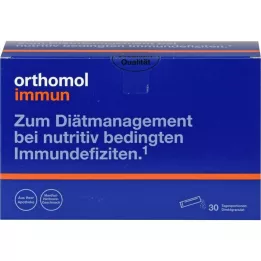 Orthomol Gránulos directos inmunológicos de frambuesa / mentol, 30 pz