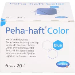 Fijación de color de Peha-Prison Bind Latex GRATIS 6 cmx20 m azul, 1 pz