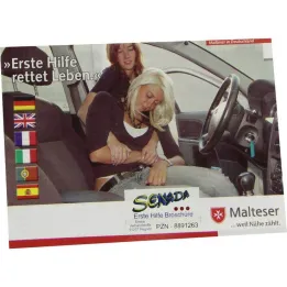 Folleto de primeros auxilios Senada, 1 ud