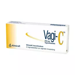 VAGI C Tabletas vaginales, 6 uds