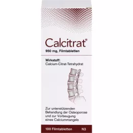 Tabletas de calcitrato, 100 pz