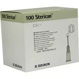 STERICAN Cánulas 27 G 0,4x25 mm romas, 100 uds