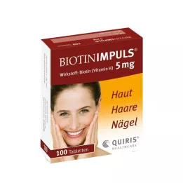 BIOTIN IMPULS Comprimidos de 5 mg, 100 uds