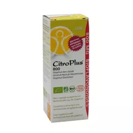 GSE CitroPlus 800 Extracto líquido de hueso de pomelo orgánico, 50 ml