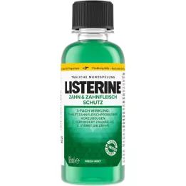 Listerine Enjuague bucal de protección de goma y dentado, 95 ml