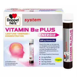DOPPELHERZ Ampollas bebibles del sistema Vitamina B12 Plus, 30X25 ml