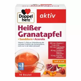DOPPELHERZ Granada picante + espino amarillo + acerola, 10 uds