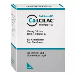 CALCILAC Comprimidos masticables, 120 uds
