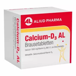 CALCIUM-D3 AL Tabletas efervescentes, 50 uds