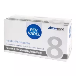PEN-NADELN Cánulas universales 8 0,26x8 mm, 100 uds