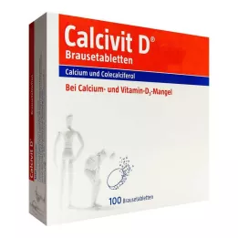CALCIVIT Tabletas efervescentes D, 50 uds