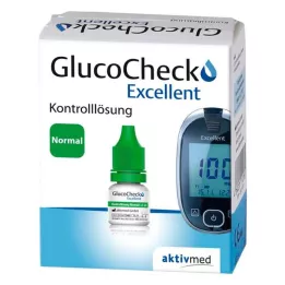 GLUCOCHECK Excelente solución de control normal, 4 ml