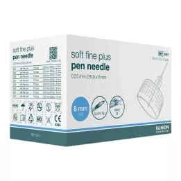 KLINION Soft Fine Plus Pen Needles 0.25x8 mm 31 g, 110 pz