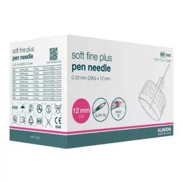 KLINION Soft Fine Plus Pen Needles 0.33x12 mm 29 g, 110 pz