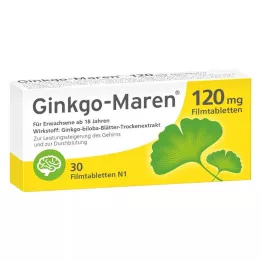 GINKGO-MAREN Comprimidos recubiertos con película de 120 mg, 30 uds