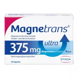MAGNETRANS Cápsulas ultra de 375 mg, 20 uds