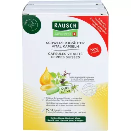 RAUSCH Cápsulas Swiss Kr.Vital, paquete de 3 meses, 3 x 30 x 2 unidades