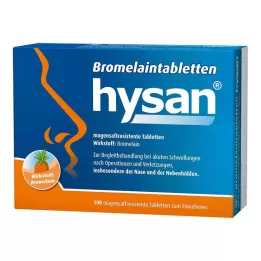 BROMELAIN TABLETTEN Hysan comprimidos gastrorresistentes, 100 uds