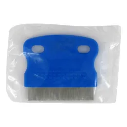 Peine Nissen mango metal azul, 1ud