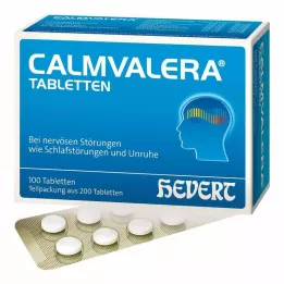 CALMVALERA Tabletas de Hevert, 200 uds