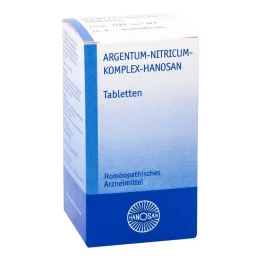 ARGENTUM NITRICUM KOMPLEX Tabletas de Hanosan, 100 pz
