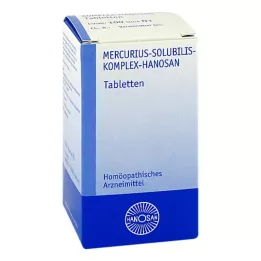 MERCURIUS SOLUBILIS KOMPLEX Tabletas de Hanosan, 100 pz