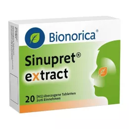 SINUPRET Comprimidos recubiertos con extracto, 20 uds