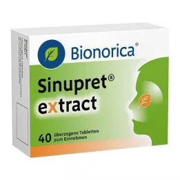 SINUPRET Comprimidos recubiertos con extracto, 40 uds