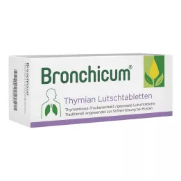 BRONCHICUM Pastillas de tomillo, 50 uds