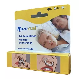 NOZOVENT Pinzas nasales pequeñas, 2 piezas