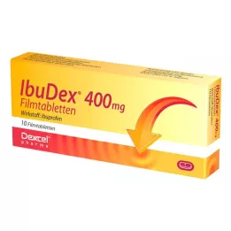 IBUDEX Comprimidos recubiertos con película de 400 mg, 10 uds