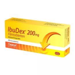 IBUDEX Comprimidos recubiertos con película de 200 mg, 30 uds