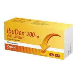 IBUDEX Comprimidos recubiertos con película de 200 mg, 50 uds