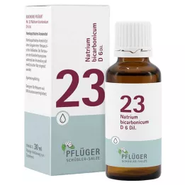 BIOCHEMIE Pflüger 23 Bicarbonato de sodio D 6 Tro., 30 ml