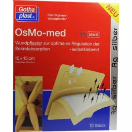 Osmo MED A AG Herida Esterilla Esteril 15x15cm, 10 pz