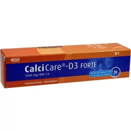 CALCICARE Tabletas efervescentes D3 forte, 20 uds
