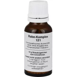 RABE KOMPLEX 121 glóbulos, 10 g