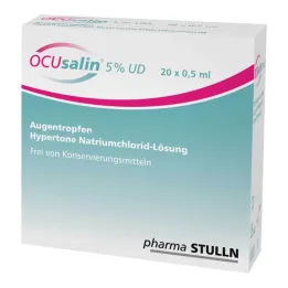 Ocusalin 5% UD gotas para los ojos, 20X0,5 ml