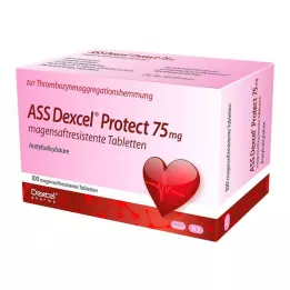 ASS Dexcel Protect 75 mg comprimidos gastrorresistentes, 100 uds