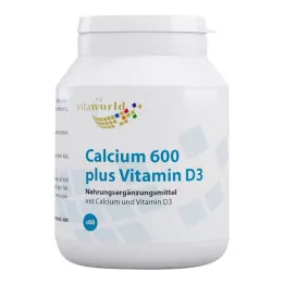 CALCIUM 600 tabletas D3 plus, 60 uds