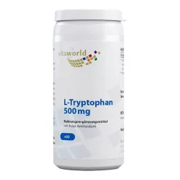 L-TRYPTOPHAN Cápsulas de 500 mg, 60 uds