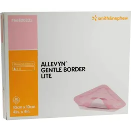 Allevyn Gentle Border Lite 10x10 cm Venda de espuma, 10 ST