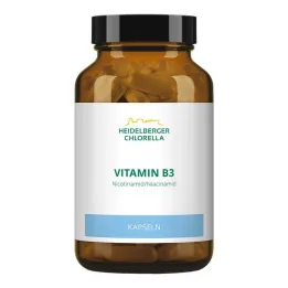 Cápsulas de nicotinamida de vitamina B3, 120 piezas