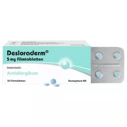 DESLORADERM Comprimidos recubiertos con película de 5 mg, 50 uds