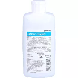 SKINMAN Botella dispensadora de desinfectante de manos completa, 500 ml