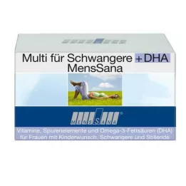 MULTI FÜR Embarazada+DHA Cápsulas MensSana, 60 uds