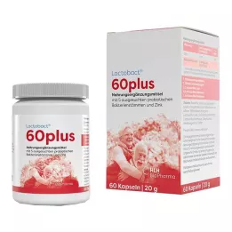LACTOBACT 60plus cápsulas gastrorresistentes, 60 uds