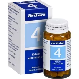 BIOCHEMIE Orthim 4 Potasio cloratum d 6 tabletas, 100 pz